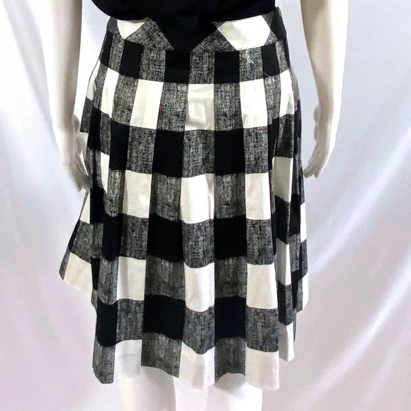 Talbots Pleated Plaid Skirt - Picture 2 of 6